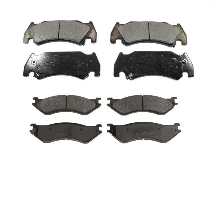Rear Geomet Brake Rotors + Pads for 2002-18 Dodge Ram 1500 Ram 1500 Classic
