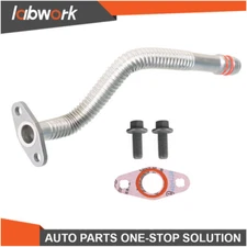Labwork Turbo Oil Return Drain Line Tube for 2004-2007 Dodge Cummins Diesel 5.9L