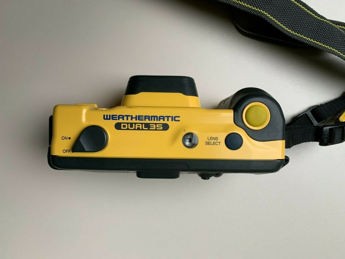 MINOLTA Weathermatic Dual 35 イエロー MINOLTA WEATHERMATIC DUAL 35