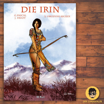 Die Irin 2 (ohne Ex-Libris) Uwoduhi Asg  Comic / Album / Western / BD Must / NEU