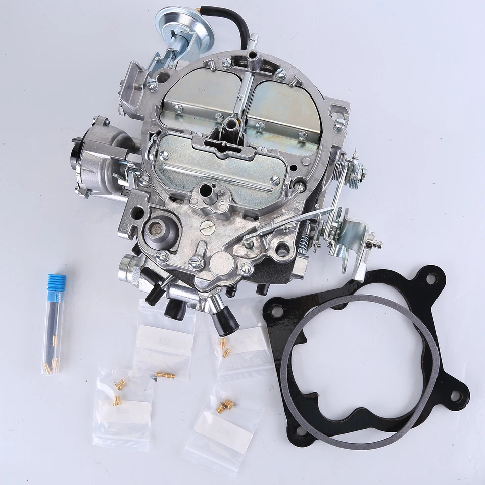 Rochester Quadrajet 4 BBL Carburetor For 305-350 Engines 650 Cfm Electric Choke Foto 3 de 4