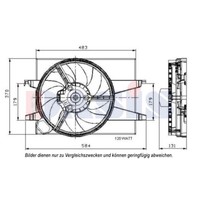 LüFter MotorküHlung KüHlerlüFter FüR Ford Fiesta V 1.25 16V 1.4 Tdci