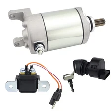 Starter&Relay for Polaris Predator 500 2003-2006 3088069 18647 with Switch