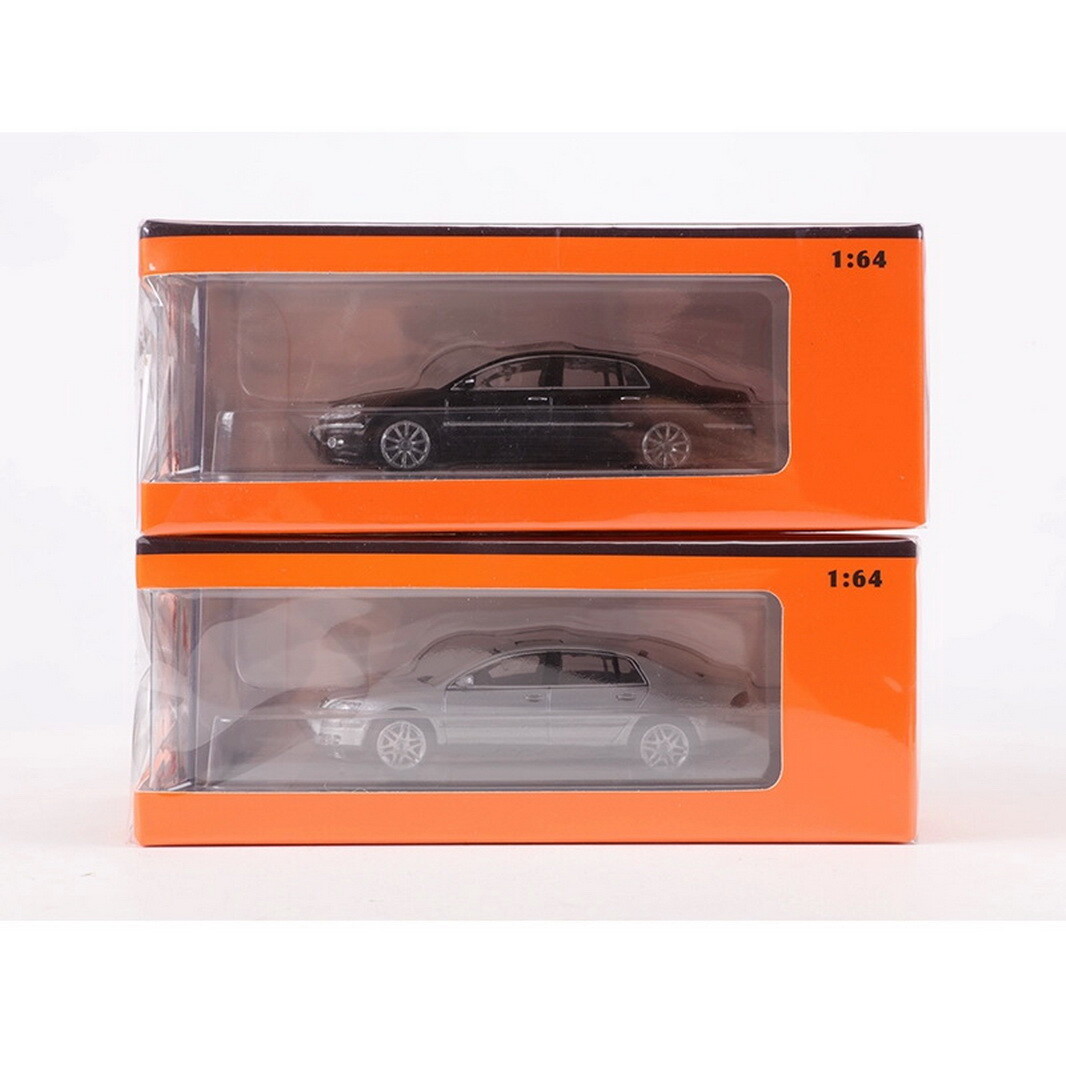 GCD 1/64 Scale Volkswagen Phaeton W12 Black Diecast Car Model Toy Gift