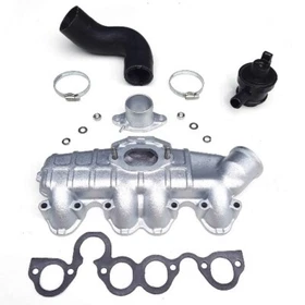 -------Ansaugkrümmer-Set am VW BUS T3 Turbolader_Bus 1.6 TD JX 85-91 #068129713G