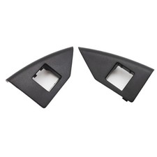 1 par de cubiertas de puerta de guantera lateral negra carbón para Nissan Altima 2007-2013