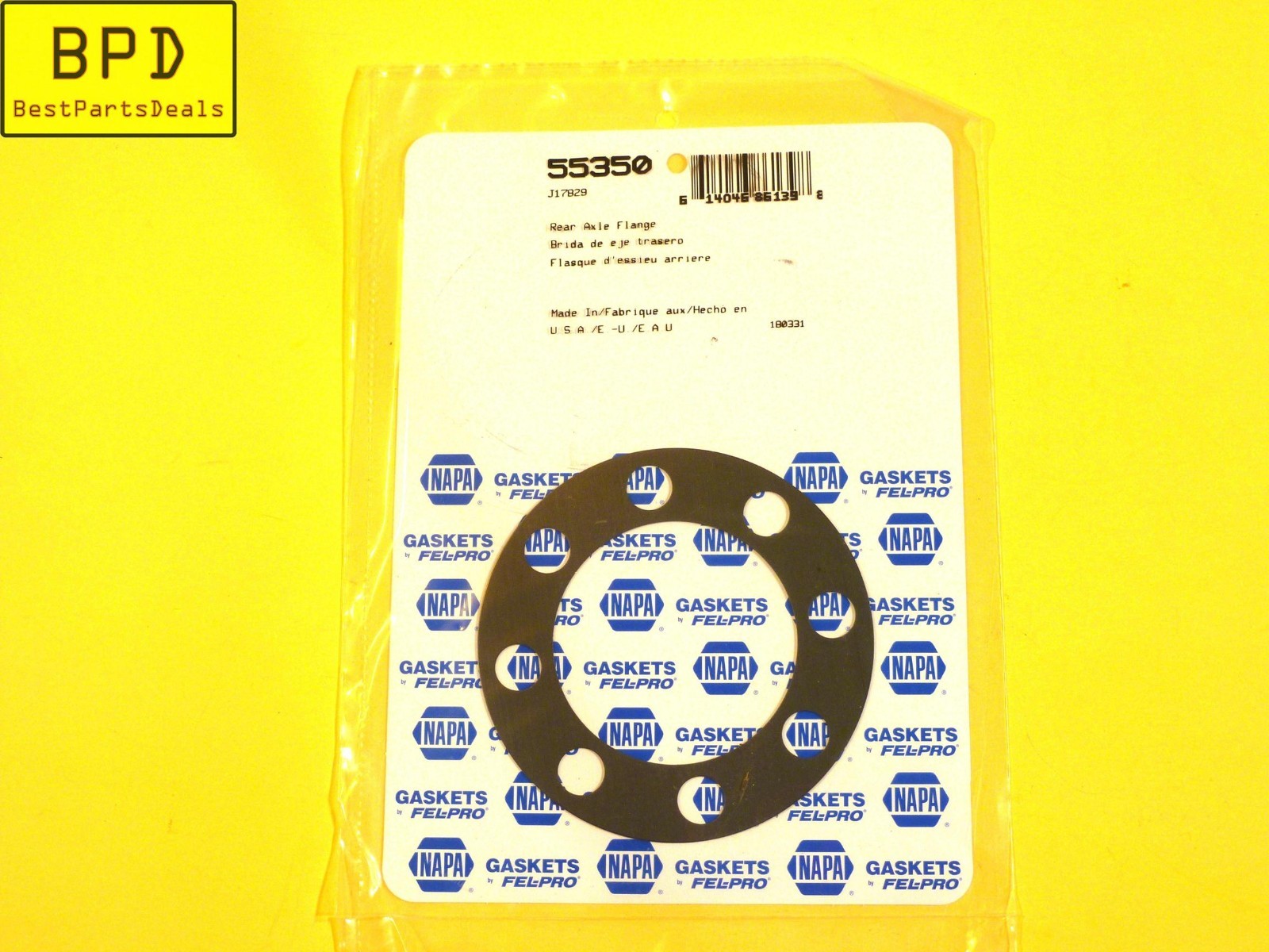 Rear Axle Shaft Flange Gasket FELPRO 55350 eBay
