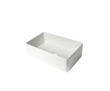 ALFI brand 33" Farmhouse Single Basin Fireclay Kitchen Sink - ABFS3320S-W