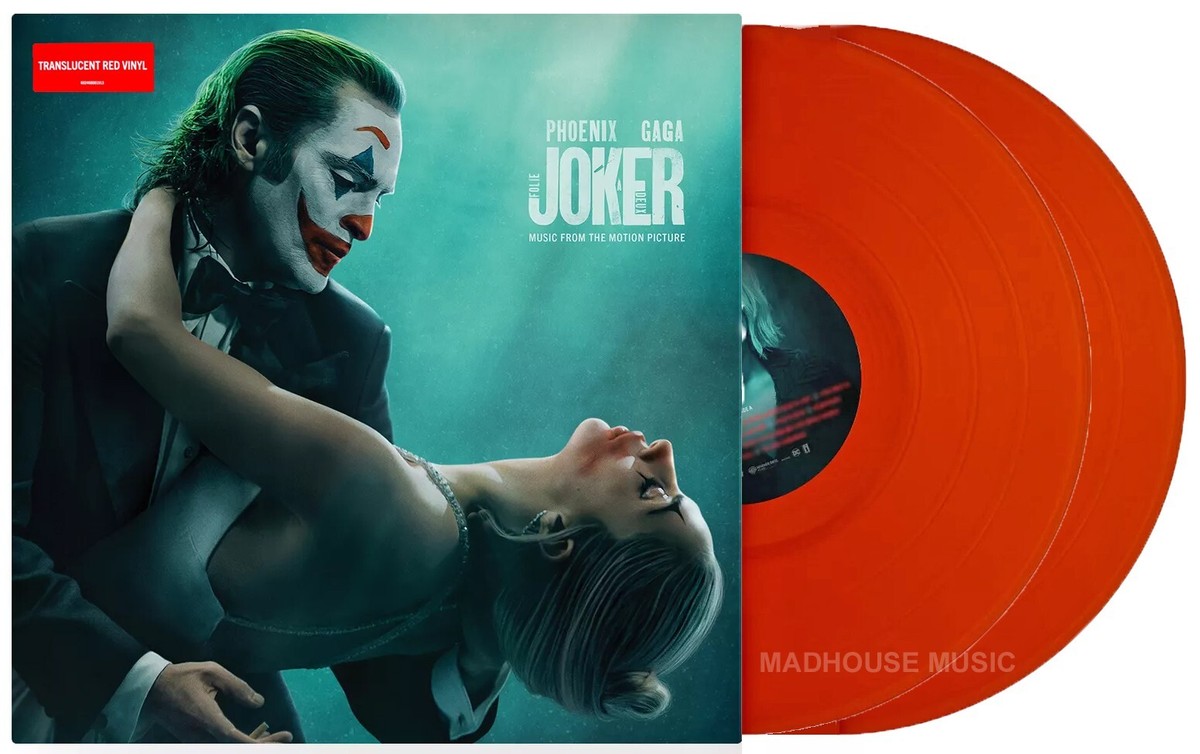 JOKER : Folie ? Deux LP x 2 Soundtrack DOUBLE RED VINYL Lady Gaga