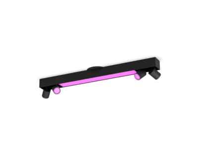 Philips Hue Centris 4-spot ceiling light -black White and Color  Changing Light
