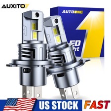 Autoone H4 Led Headlight Kit High Low Beam 700 Super Bright 6000k White Bulbs