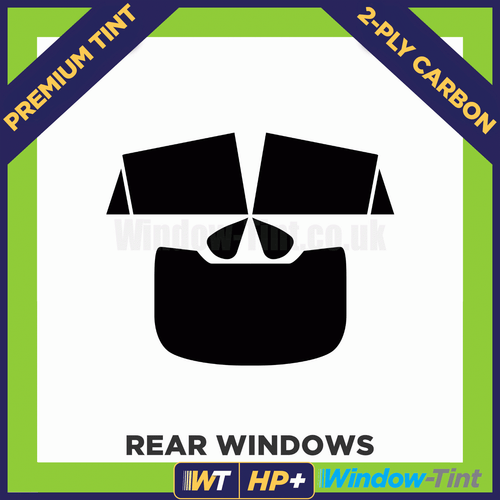 For BMW X6 (E71) 2009-14 Carbon Pre Cut Window Tint 35% Light Premium 2-ply HP+ - Picture 2 of 10
