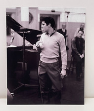 ELVIS PRESLEY AUTHENTIC ORIGINAL 8x10 PHOTO 1958 KING CREOLE +Letter from JAT