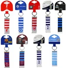 Football Bar Scarf Keyring  - FC Official Licensed Football Club New Design Gift