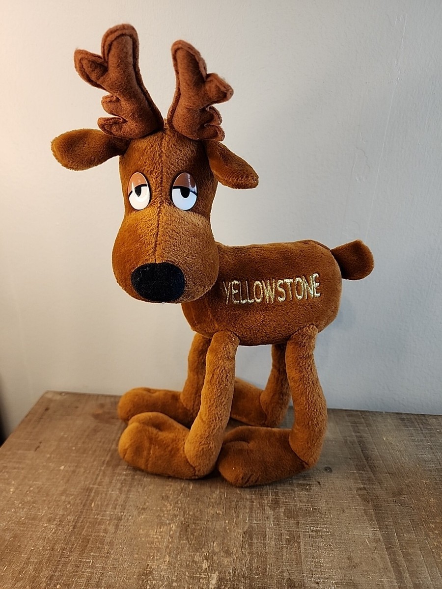 Creature Comforts Toy Inc Plush Moose Posable Reindeer Soft Stuffed Toy Deer