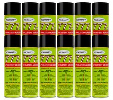 MARINE UPHOLSTERY GLUE - 12 CANS HIGH TACK GLUE Polymat 777 Professional Grade