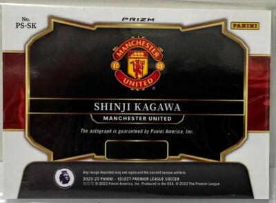 タレントカード RT-140949 Soccer Shinji Kagawa 22-23 Panini Select Autograph Card talent