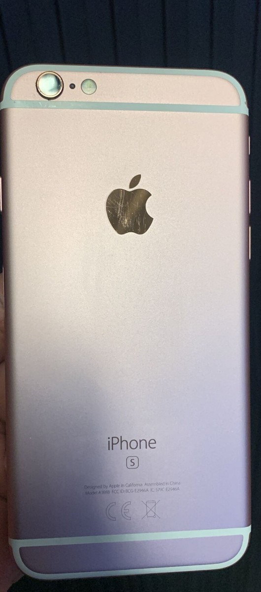 Apple iPhone 6S 32GB Rose Gold- unlocked- *FAULTY* 