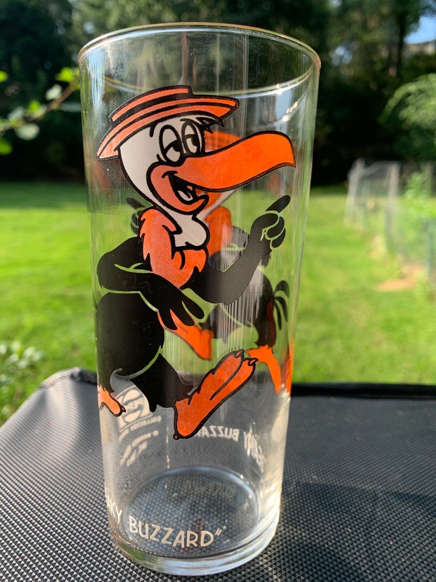 Vintage 1973 Pepsi Collector Series Glass Beaky Buzzard Looney