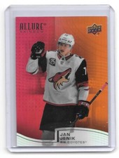 2021-22 UPPER DECK ALLURE JAN JENIK RED/ORANGE R-28