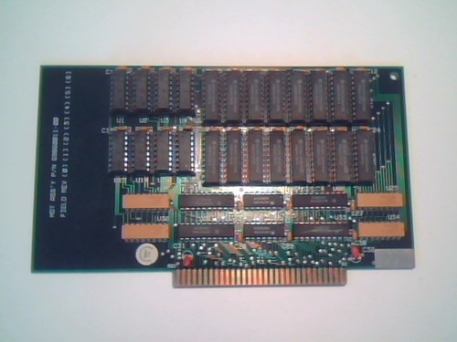 MDT 69860011-00 2MB RAM Memory Cache card 4x256 DIP chips MCM514256AP80 - 第 1/5 張圖片