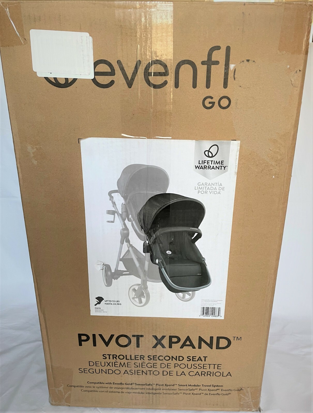 evenflo pivot xpand stroller second seat