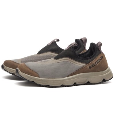 PRISTINE - Salomon RX Snug in Vintage Khaki / Black / Falcon - Men's 7.5 / W 8.5