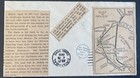 1940 Newark NJ USA Airmail Cover To Cristobal Canal Zone Lindy Flies To Caribbea — photo 2