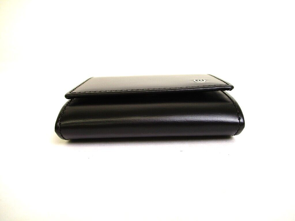 Authentic Cartier Pasha de Cartier Black Leather Coin Purse Authentic Cartier Pasha de Cartier Black Leather Coin Purse