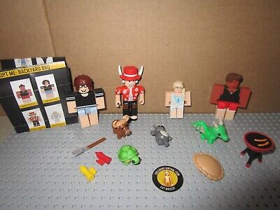 ROBLOX ADOPT ME BACKYARD BBQ PLAYSET-COMPLETE--13 PIECES--EUC-- CODE?