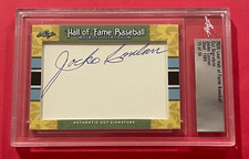 JOCKO CONLAN UMPIRE HOF 2020 LEAF CUT SIGNATURE AUTOGRAPH AUTO ENCASED / 36