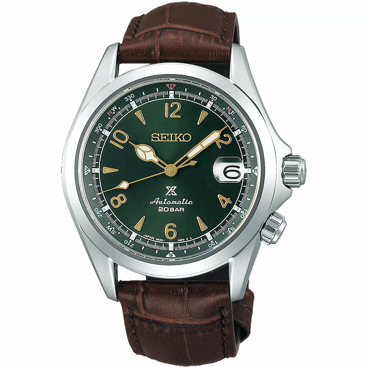 SEIKO Prospex Alpinist SPB121J1 Automatic Green Dial Japan Made