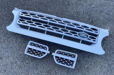 Land Rover Discovery 4 Front Radiator Grille And Side Vent Grills White