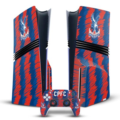 CRYSTAL PALACE FC 2024/25 WAPPEN-SET VINYL SKIN FOR PS5 PRO DISC EDITION BUNDLE