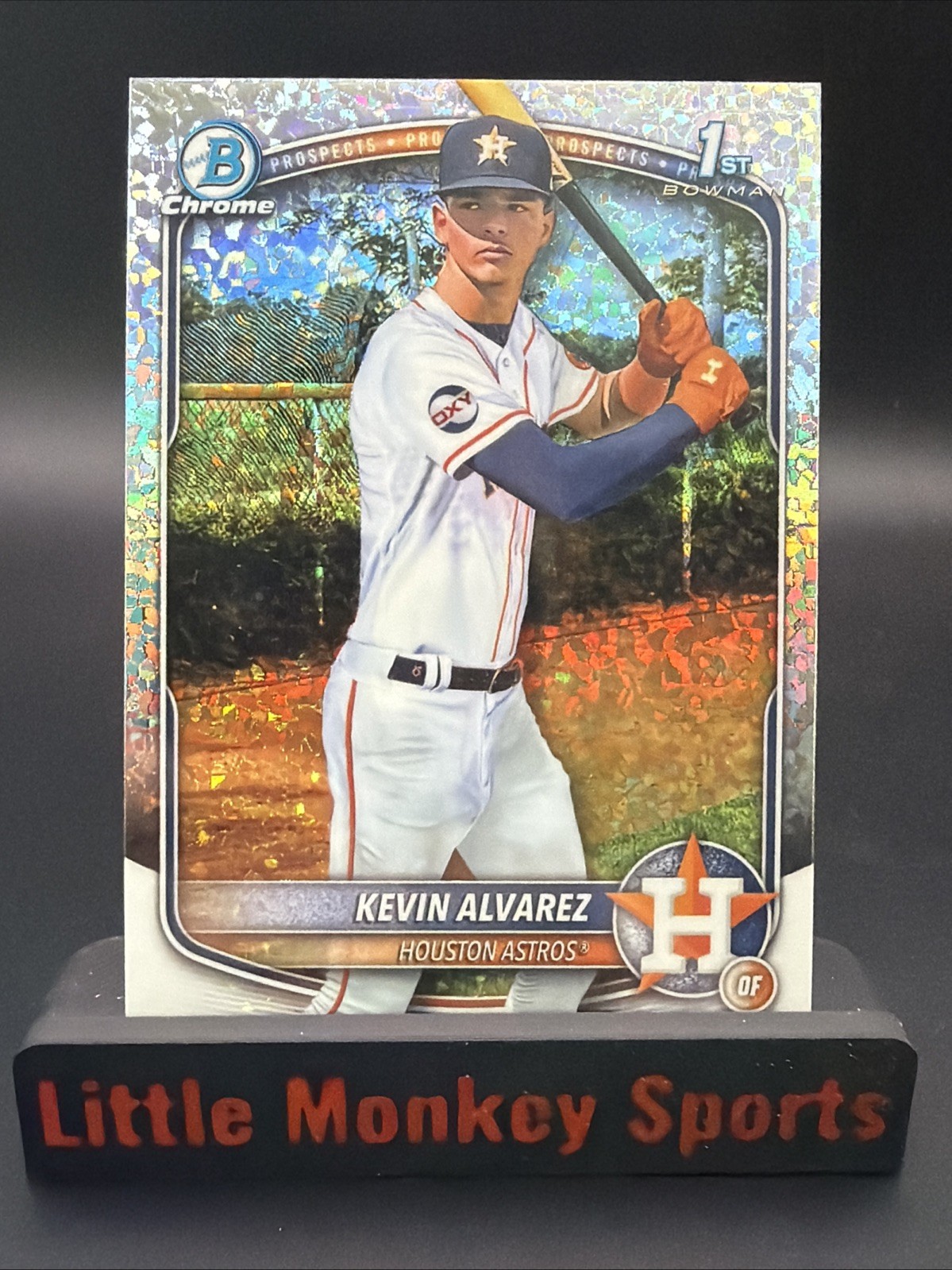 2025 Bowman Chrome - Prospects Kevin Alvarez #BCP-227 Mini-Diamond Refractor