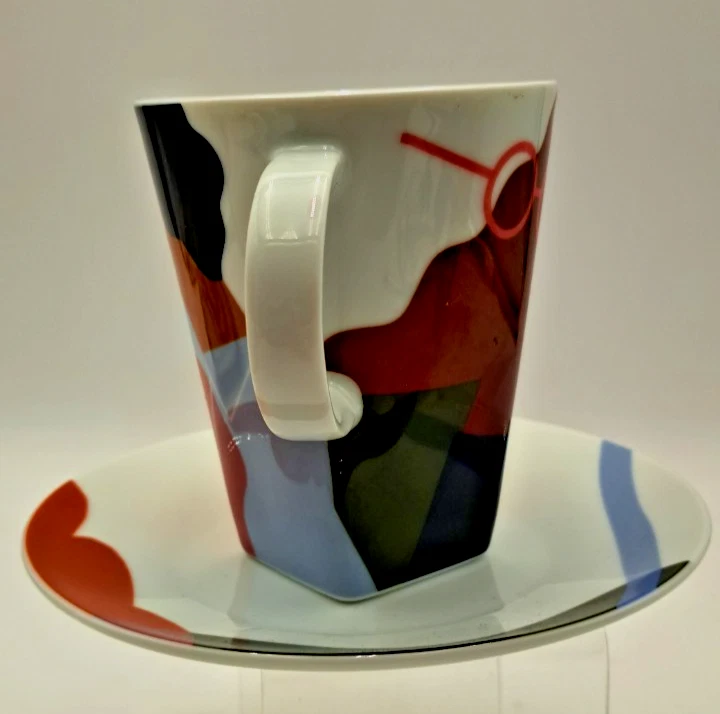 Nespresso Thrive Scholars Edición Limitada.  Taza platillo taza café Kenesha Sneed N2228 Foto 4 de 4