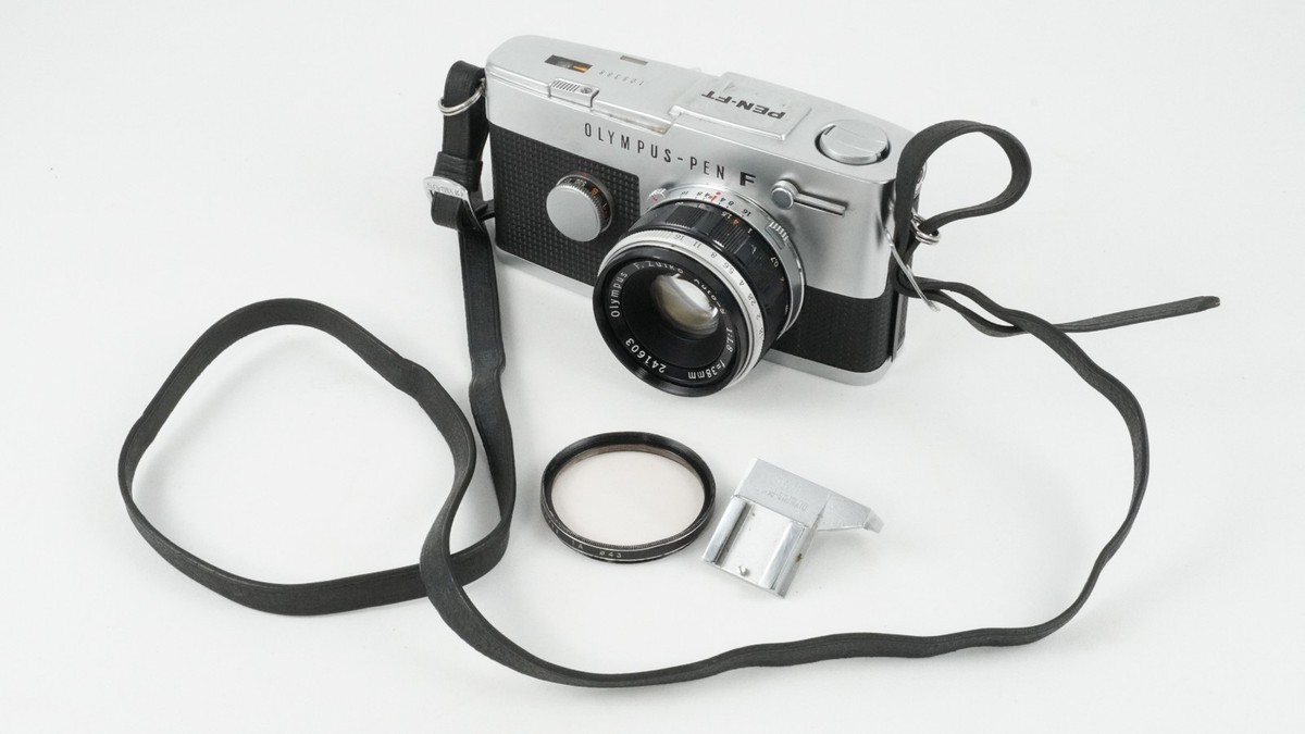 Olympus Pen FT Half Frame Film Camera F.Zuiko Auto-S 38mm Lens