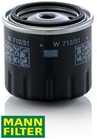 Mann-Filter W712/31 ÖLfilter MotoröLfilter