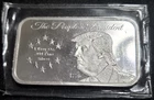 1 OZ .999 Fine Silver Donald Trump The People’s President White House Buillion