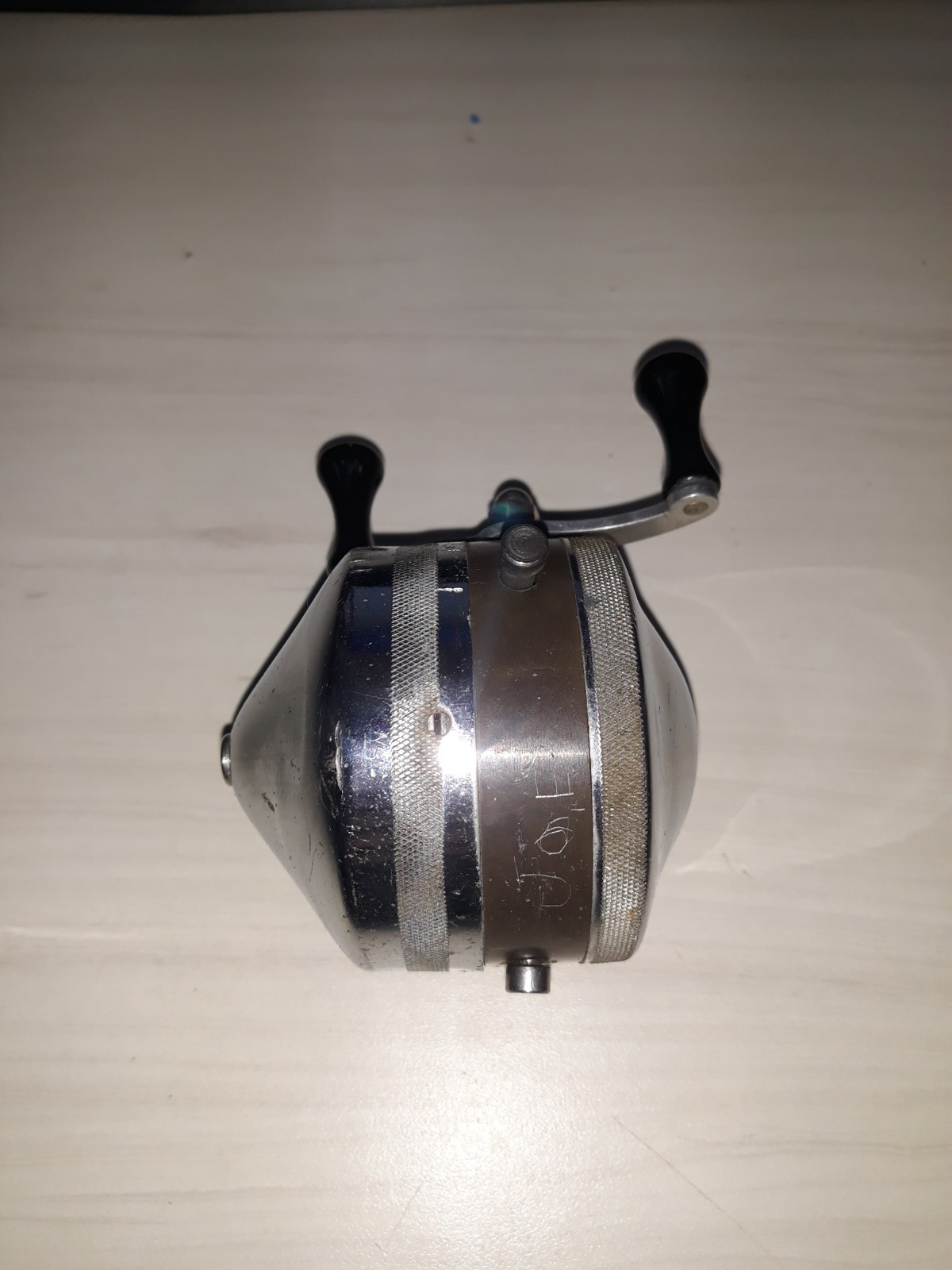 Vintage Super Zebco Model 22 Thumb Ball Spin Cast Fishing Re