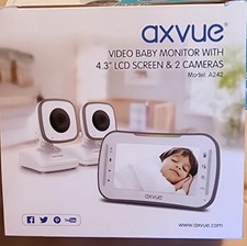 Axvue BABY MONITOR A1080DU 5" HD Screen  2 HD Cameras  Split Screen