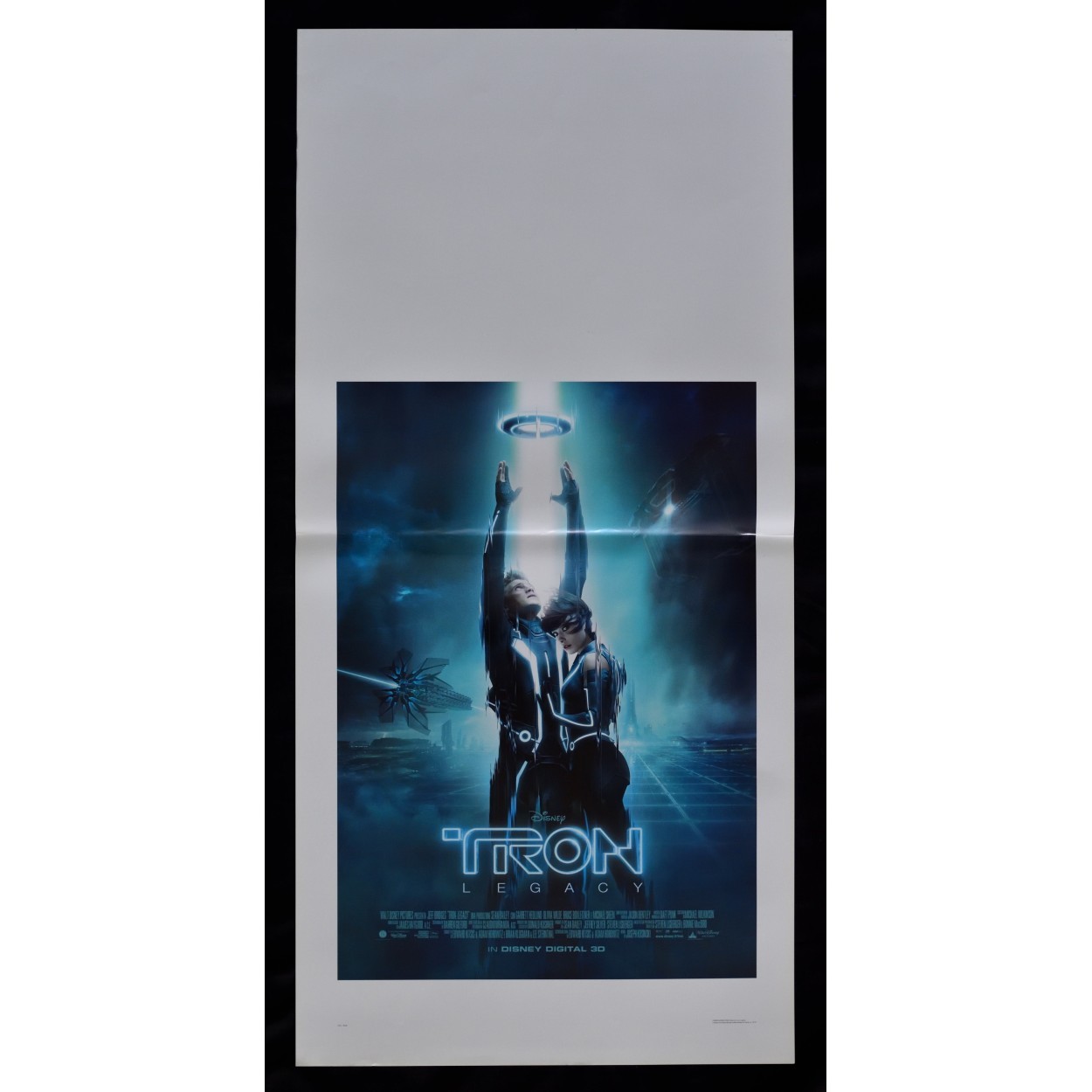 Locandina originale film Tron: Legacy (2010) - Regia di Joseph Kosinski