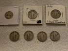 7   Quarters 0.9 silver 6 Standing Liberty and 1 Washington