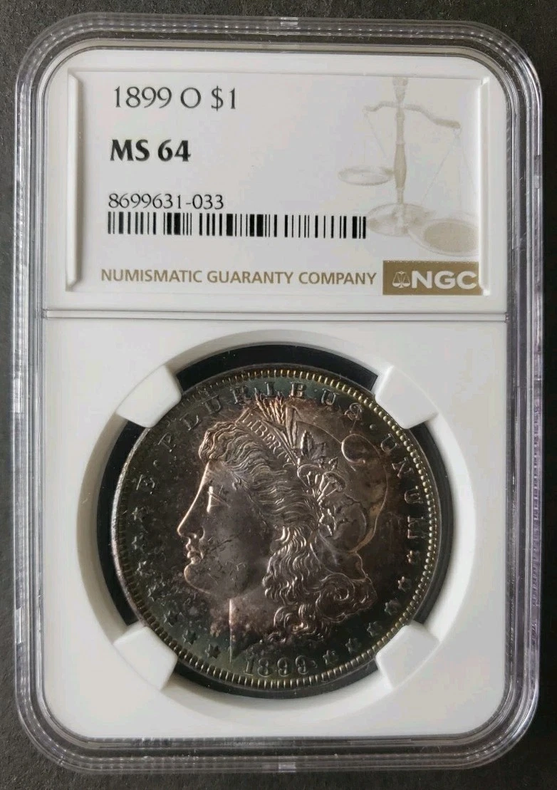 1899年 アメリカ モルガンダラー銀貨 NGC MS64 MS 64 Graded 1899 Year Morgan US Dollars (1878-1921) for sale | eBay
