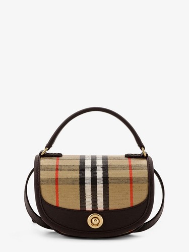 BURBERRY Highlands Beige Check Crossbody Bag New & Authentic