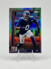 2025 Topps Chrome Football Brian Burns Refractor #234 New York Giants