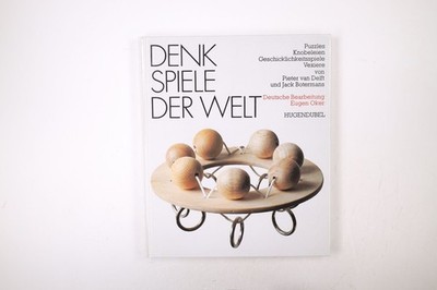 58455 Pieter van Delft DENKSPIELE DER WELT Puzzles, Knobeleien,