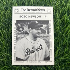 1981 Detroit News #64 BOBO NEWSOME- Detroit Tigers Boys of Summer  A98