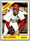 1966 TOPPS #320 BOB GIBSON ST. LOUIS CARDINALS