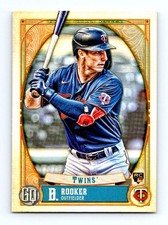 #77 2021 Topps Gypsy Queen _ Brent Rooker RC Minnesota Twins